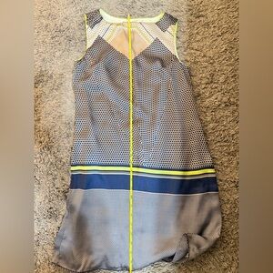 Max Studio Polka Dot and Stripe Dress